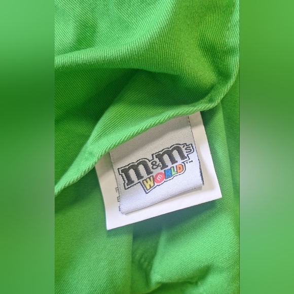 M&M's Green Kids Apron and Chef Hat Set - Picture 3 of 5